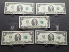  Preview image for (5) 2017-A Series $2 Bills W/ 