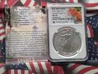  Preview image for 2021 American Silver Eagle T-1 Heraldic 