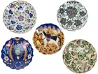  Preview image for (5pc) Assorted Turkish Cini Ceramic 