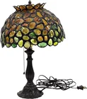  Preview image for Art Nouveau Stained Glass Parlor Lamp 