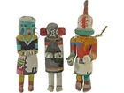  Preview image for (3) Native American Hopi Wooden Kachina 