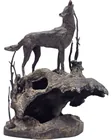  Preview image for Michael Storey Bronze Wolf Sculpture 