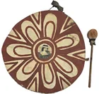  Preview image for Tarahumara Indian Painted Hide Drum & 