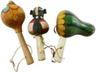  Preview image for (3) Native American Hopi Painted Gourd 