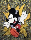  Preview image for Nemra Jaan "$ Mickey" Framed Print 