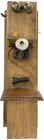  Preview image for Vintage Oakwood Hand Crank Wall Phone 