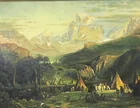  Preview image for After Albert Bierstadt Sunset Light Oil 