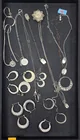  Preview image for (15pc) Assorted Sterling Silver Jewelry, 