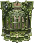  Preview image for French Art Nouveau Enameled Cast Iron 