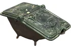  Preview image for Antique Cast Iron & Enameled Coal 