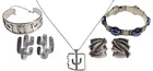  Preview image for (7pc) Designer Mexico Sterling Jewelry, 
