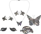  Preview image for Taxco Mexico Sterling & Abalone Jewelry 