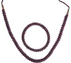  Preview image for (2pc) Victorian Garnet Beaded Necklace, 