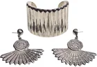  Preview image for (3pc) Mid Century Modern Mexico Sterling 