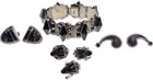  Preview image for (8pc) Taxco Mexico Sterling Silver & 