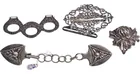  Preview image for (4pc) Assorted Victorian Silver Buckles 