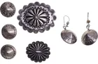  Preview image for (6pc) Navajo Silver Brooches, Buttons, 