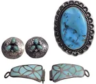  Preview image for (3pc) Navajo & Zuni Sterling, Turquoise 