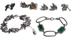  Preview image for (6pc) Art Nouveau Sterling Earrings & 