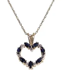  Preview image for 14K Yellow Gold Blue Topaz & Diamond 
