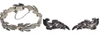  Preview image for (2pc) Vintage S.H. Taxco Sterling Silver 