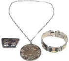  Preview image for (3pc) Vintage Taxco Mexico Sterling 