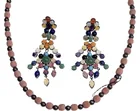  Preview image for (2pc) Sterling & Coral, Jade, Turquoise 