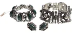  Preview image for Art Deco Taxco Sterling Silver & Agate 