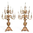  Preview image for Pair Large Gilt Bronze Louis XV Style 