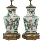  Preview image for Pair Of Chinese Qing Famille Verte 