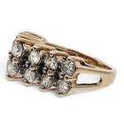  Preview image for Retro 10K Gold Diamond Ring 