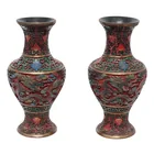  Preview image for Pair Chinese Qing Carved Lacquer 