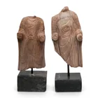  Preview image for (2 pcs) Chinese Stone Buddhist Torso 
