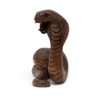  Preview image for Antique Japanese Carved Wood Cobra 