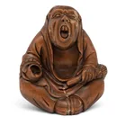  Preview image for Antique Japanese Carved Wood Yawning 