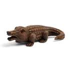  Preview image for Antique Japanese Carved Wood Alligator 