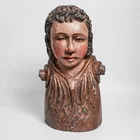  Preview image for Antique Spanish Colonial Polychrome Wood 