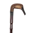  Preview image for Vintage Figural Duck Carved Wood Cane 