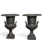  Preview image for Pair of Neoclassical Style Cast Iron 