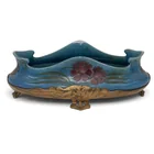  Preview image for Art Nouveau Orivit Ceramic & Brass 