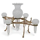 Preview image for Victorian Gilt Brass & Cut Crystal 