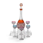  Preview image for (7 pc) Val St Lambert Crystal Decanter & 