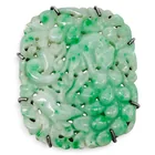  Preview image for Antique Chinese Carved Jadeite Brooch in 