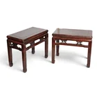  Preview image for Pair of Antique Chinese Carved Wood Side 