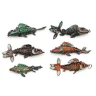  Preview image for (6 pc) Vintage Chinese Gilt Silver & 