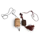  Preview image for (2 pcs) Japanese Carved Stone & Bone 