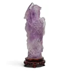  Preview image for Antique Chinese Carved Amethyst Guanyin 