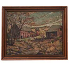  Preview image for Edouard Franke Style Landscape Oil on 