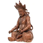  Preview image for Antique Tibetan Carved Wood Jambhala 