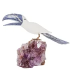 Preview image for Sodalite & Quartz Toucan on Amethyst 
